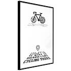 Artgeist Poster Affisch I like Cycling [Poster] 40x60 A3-DRBPRP1213l_cr