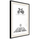 Artgeist Poster Affisch I like Cycling [Poster] 20x30 A3-DRBPRP1213s_cr_pp