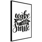 Artgeist Poster Affisch Wake up and Smile [Poster] 30x45 A3-DRBPRP0348m_cr