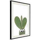 Artgeist Poster Affisch Ear Cactus [Poster] 20x30 A3-DRBPRP0606s_cr_pp