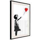 Artgeist Poster Affisch Cut Banksy [Poster] 40x60 A3-DRBPRP0337l_cr_pp