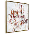 Artgeist Poster Affisch Good Morning My Sunshine (Square) [Poster] 30x30 A3-DRBPRP0010l_zr