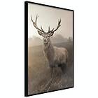 Artgeist Poster Affisch Deer in Sepia [Poster] 30x45 A3-DRBPRP0846m_cr