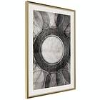 Artgeist Poster Affisch Scratched Metal [Poster] 40x60 A3-DRBPRP0549l_zr_pp