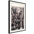 Artgeist Poster Affisch Manhattan In Sepia [Poster] 30x45 A3-DRBPRP0633m_cr_pp