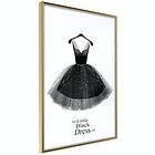 Artgeist Poster Affisch Little Black Dress [Poster] 30x45 A3-DRBPRP0509m_zr