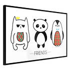 Artgeist Poster Affisch Friends [Poster] 45x30 A3-DRBPRP0050m_cr