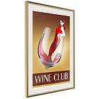 Artgeist Poster Affisch Wine Club [Poster] 40x60 A3-DRBPRP1390l_zr_pp