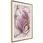 Artgeist Poster Affisch Marble Magnolia [Poster] 40x60 A3-DRBPRP1194l_zr_pp