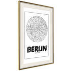 Artgeist Poster Affisch Retro Berlin [Poster] 30x45 A3-DRBPRP0950m_zr_pp