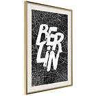 Artgeist Poster Affisch Negative Berlin [Poster] 20x30 A3-DRBPRP0774s_zr_pp