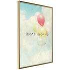 Artgeist Poster Affisch Don't Grow Up [Poster] 20x30 A3-DRBPRP1161s_zr