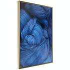 Artgeist Poster Affisch Blue Worsted [Poster] 20x30 A3-DRBPRP0731s_zr