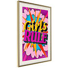 Artgeist Poster Affisch Girls Rule II [Poster] 20x30 A3-DRBPRP1195s_zr_pp