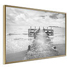 Artgeist Poster Affisch Concrete Pier [Poster] 30x20 A3-DRBPRP0056s_zr