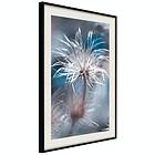 Artgeist Poster Affisch Plant in Blues [Poster] 40x60 A3-DRBPRP1066l_cr_pp