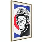 Artgeist Poster Affisch Queen of Monkeys [Poster] 30x45 A3-DRBPRP0987m_zr_pp