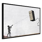 Artgeist Poster Affisch Flying Fridge [Poster] 45x30 A3-DRBPRP0176m_cr
