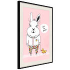 Artgeist Poster Affisch Rabbit's Friend [Poster] 40x60 A3-DRBPRP1204l_cr_pp