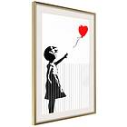 Artgeist Poster Affisch Cut Banksy [Poster] 20x30 A3-DRBPRP0337s_zr_pp