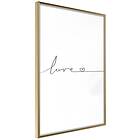 Artgeist Poster Affisch Love Everywhere [Poster] 30x45 A3-DRBPRP1230m_zr