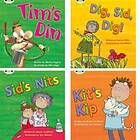 Monica Hughes: Learn to Read at Home with Bug Club Phonics: Pack 1 (Pack of 4 fiction books)