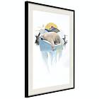 Artgeist Poster Affisch Polar Bear [Poster] 30x45 A3-DRBPRP0585m_cr_pp