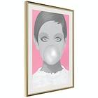 Artgeist Poster Affisch Bubble Gum [Poster] 20x30 A3-DRBPRP0795s_zr_pp
