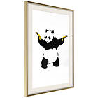 Artgeist Poster Affisch Panda with Guns [Poster] 30x45 A3-DRBPRP1513m_zr_pp