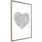 Artgeist Poster Affisch Ethnic Heart [Poster] 20x30 A3-DRBPRP1594s_zr