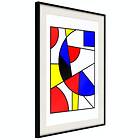 Artgeist Poster Affisch Abstraction De Stijl [Poster] 30x45 A3-DRBPRP0758m_cr_pp