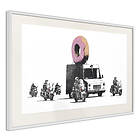 Artgeist Poster Affisch Donut Police [Poster] 90x60 A3-DRBPRP0167x_br_pp