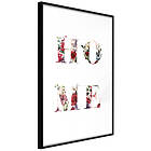 Artgeist Poster Affisch Home in Flowers [Poster] 30x45 A3-DRBPRP1520m_cr