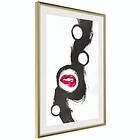 Artgeist Poster Affisch Bitten Lips [Poster] 40x60 A3-DRBPRP0424l_zr_pp