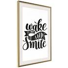 Artgeist Poster Affisch Wake up and Smile [Poster] 20x30 A3-DRBPRP0348s_zr_pp