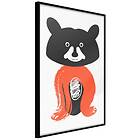 Artgeist Poster Affisch Nice Mr. Raccoon [Poster] 30x45 A3-DRBPRP1255m_cr