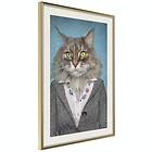 Artgeist Poster Affisch Mrs. Cat [Poster] 20x30 A3-DRBPRP0892s_zr_pp