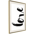 Artgeist Poster Affisch Black Love [Poster] 20x30 A3-DRBPRP1244s_zr_pp