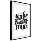 Artgeist Poster Affisch Wake up and Smile [Poster] 20x30 A3-DRBPRP0348s_cr_pp