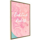Artgeist Poster Affisch Pink Earth Life [Poster] 40x60 A3-DRBPRP1145l_zr