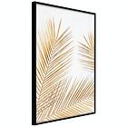 Artgeist Poster Affisch Golden Palm Leaves [Poster] 40x60 A3-DRBPRP1695l_cr