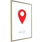 Artgeist Poster Affisch You Are in the Best Place [Poster] 40x60 A3-DRBPRP0785l_zr