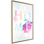 Artgeist Poster Affisch Rainbow Home [Poster] 30x45 A3-DRBPRP0325m_zr