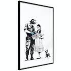 Artgeist Poster Affisch Dorothy and Policeman [Poster] 20x30 A3-DRBPRP0975s_cr