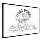 Artgeist Poster Affisch Tiger Power [Poster] 60x40 A3-DRBPRP0144l_cr