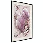 Artgeist Poster Affisch Marble Magnolia [Poster] 20x30 A3-DRBPRP1194s_cr_pp