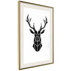 Artgeist Poster Affisch Harmonious Deer [Poster] 20x30 A3-DRBPRP1580s_zr_pp