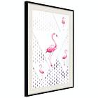 Artgeist Poster Affisch Flamingo Family [Poster] 40x60 A3-DRBPRP0472l_cr_pp