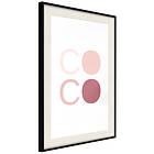 Artgeist Poster Affisch Pink Coco [Poster] 40x60 A3-DRBPRP1262l_cr_pp