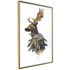 Artgeist Poster Affisch Forest Deer [Poster] 40x60 A3-DRBPRP1284l_zr